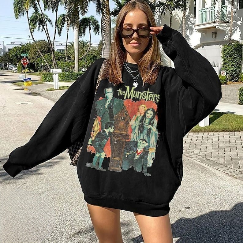 The Munster Halloween Horror Movie Sweatshirt
