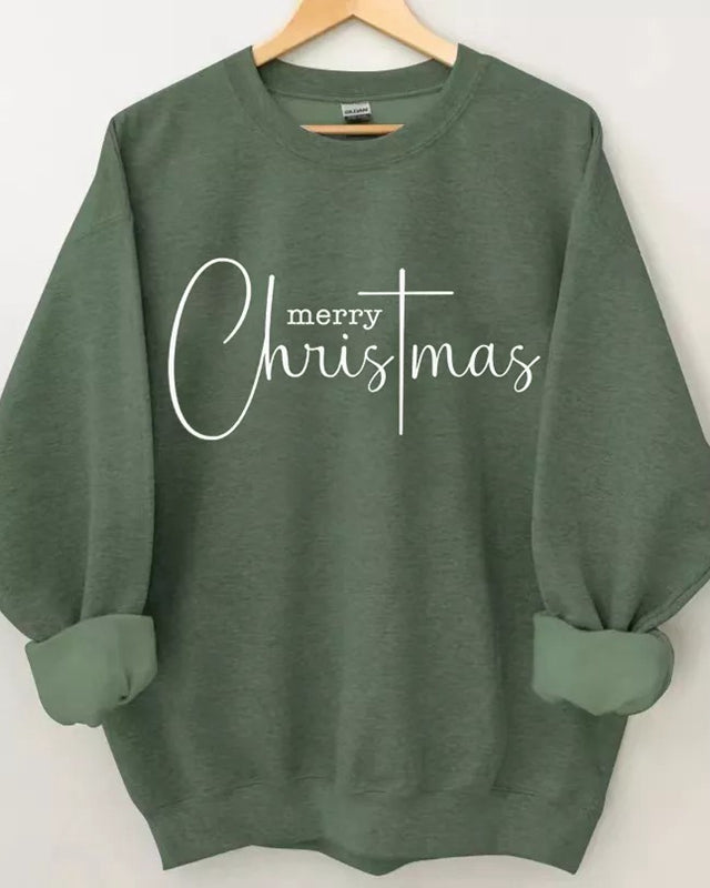 Merry Christmas Sweatshirt Gift