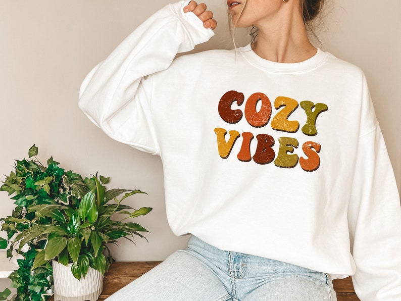 Cozy Vibes Fall Sweatshirt