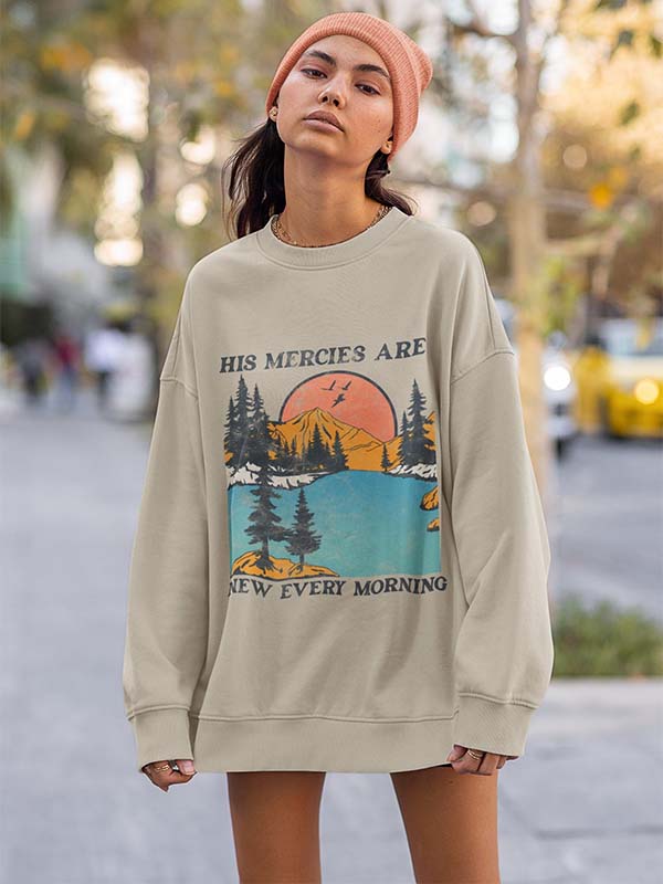 Faith Crewneck Aesthetic Sweatshirt