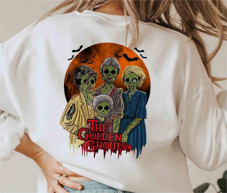 Halloween The Golden Ghouls Sweatshirt