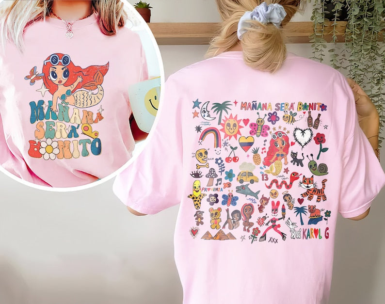 Manana Sera Bonito Inspired Cute T-shirt