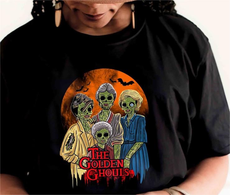 Halloween The Golden Ghouls T-shirt