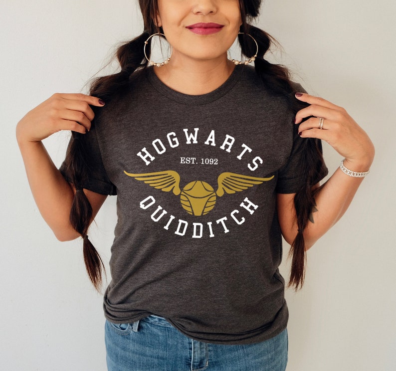 HP Inspired Golden Snitch Graphic T-shirt