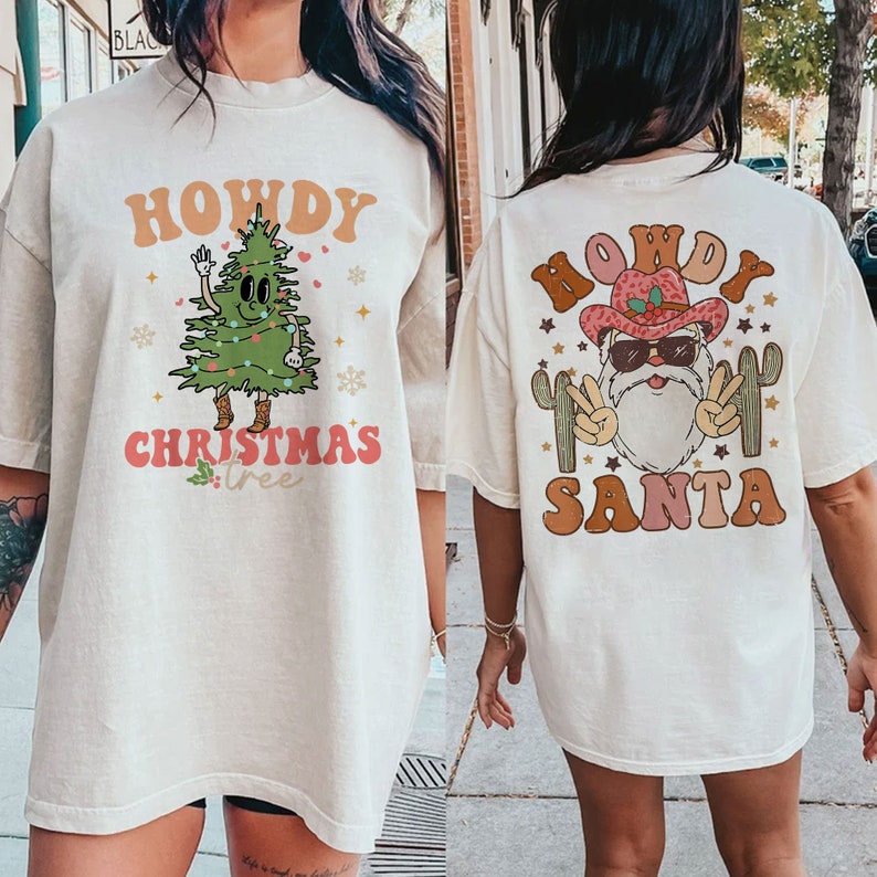 Howdy Santa T-shirt