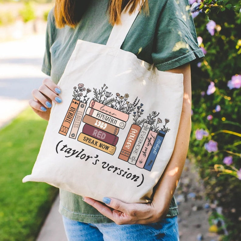 Taylor's Version Canvas Tote Bag