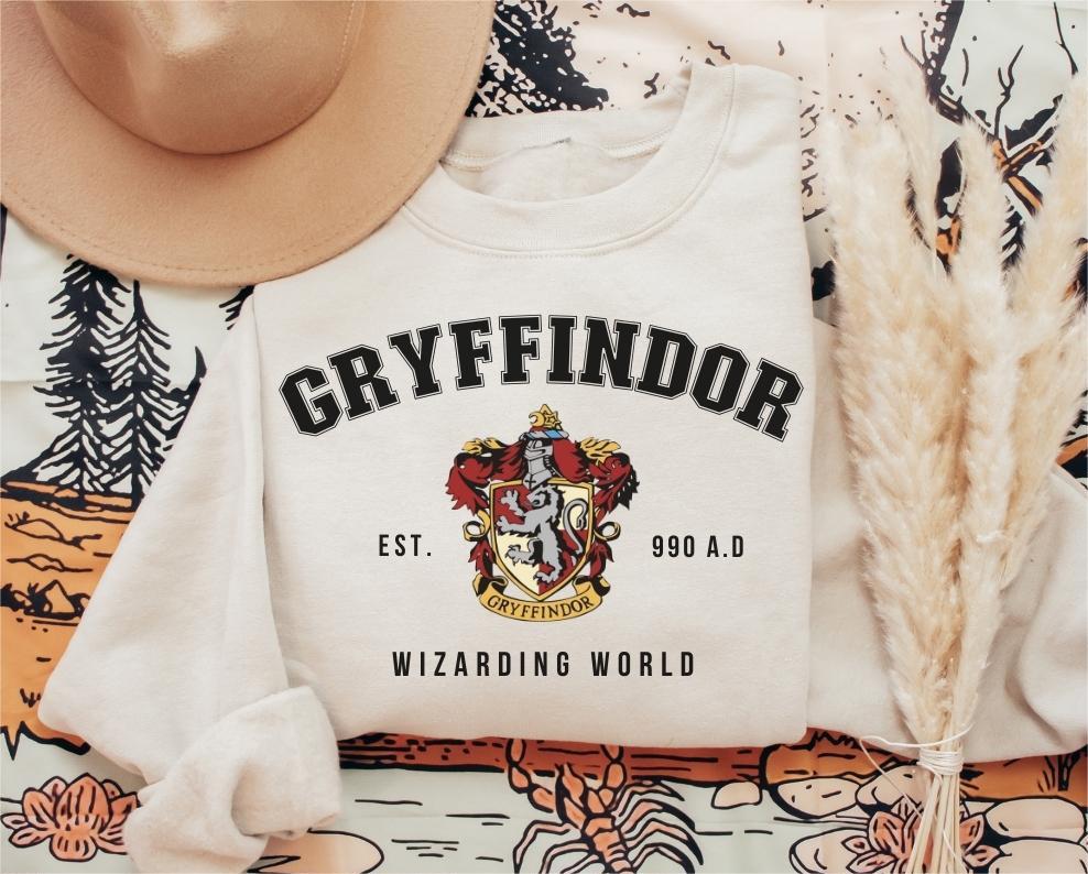 Magical Wizard Castle Cute Crewneck Sweatshirt