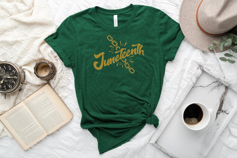 Juneteenth Break The Chain T-shirt
