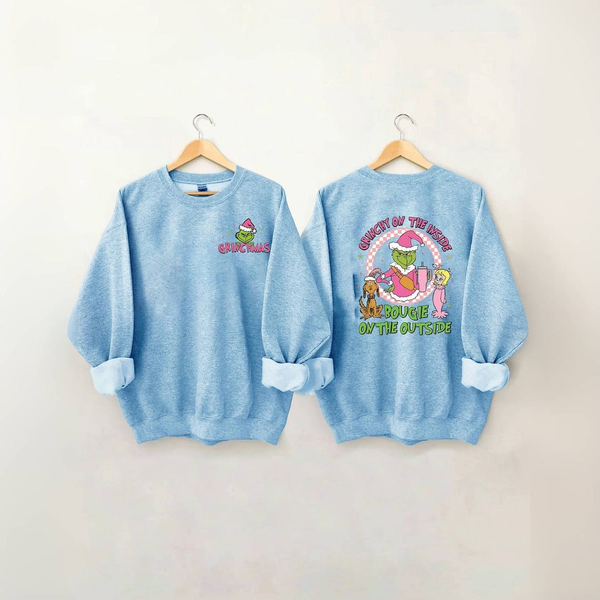 Bougie Grinc Christmas Sweatshirt