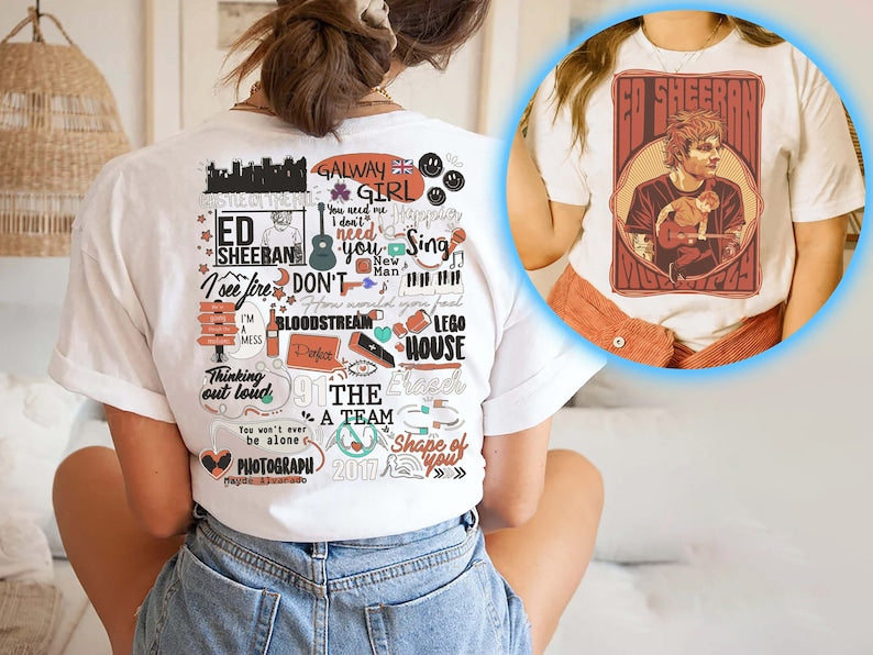 Ed Sheeran Tour 2023 T-shirt