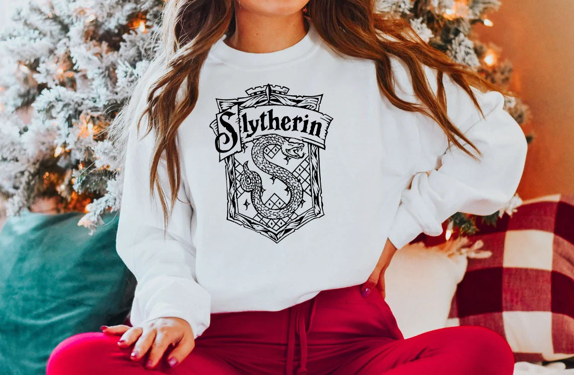 Hogwarts School WHITE Sweatshirt