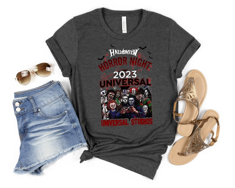 Halloween Horror Nights Casual T-shirt