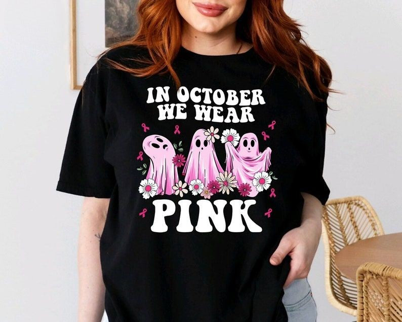 Cute Boo Breast Cancer T-shirt