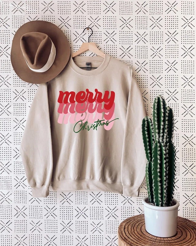 Merry Christmas Sweatshirt Unisex Sweatshirt