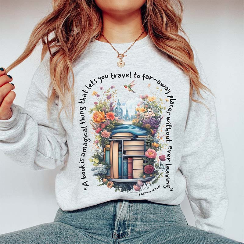 Reading Book Bookish Sweatshirt