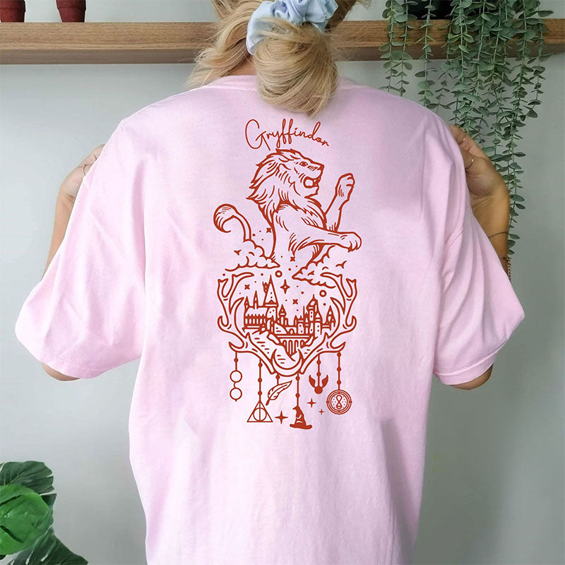 Hogwarts House Wizard School T-shirt