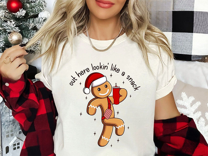 Looking Like A Snack Christmas T-shirt