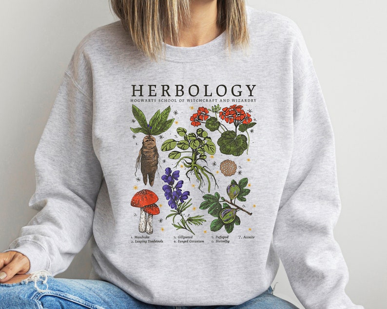 Herbology Plants Sweatshirt