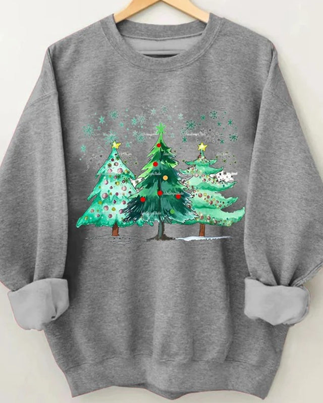 Merry Christmas Casual Long Sleeve Sweatshirt