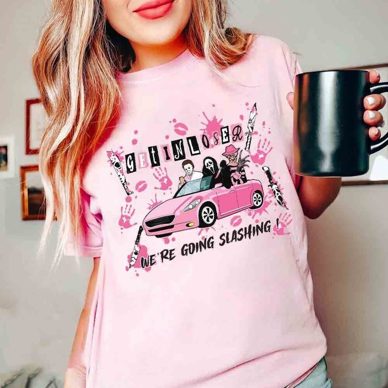 Horror Movie Characters T-shirt