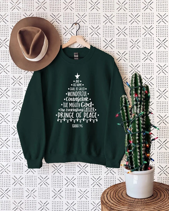 Religious Christmas Sweatshirt, Faith Sweater