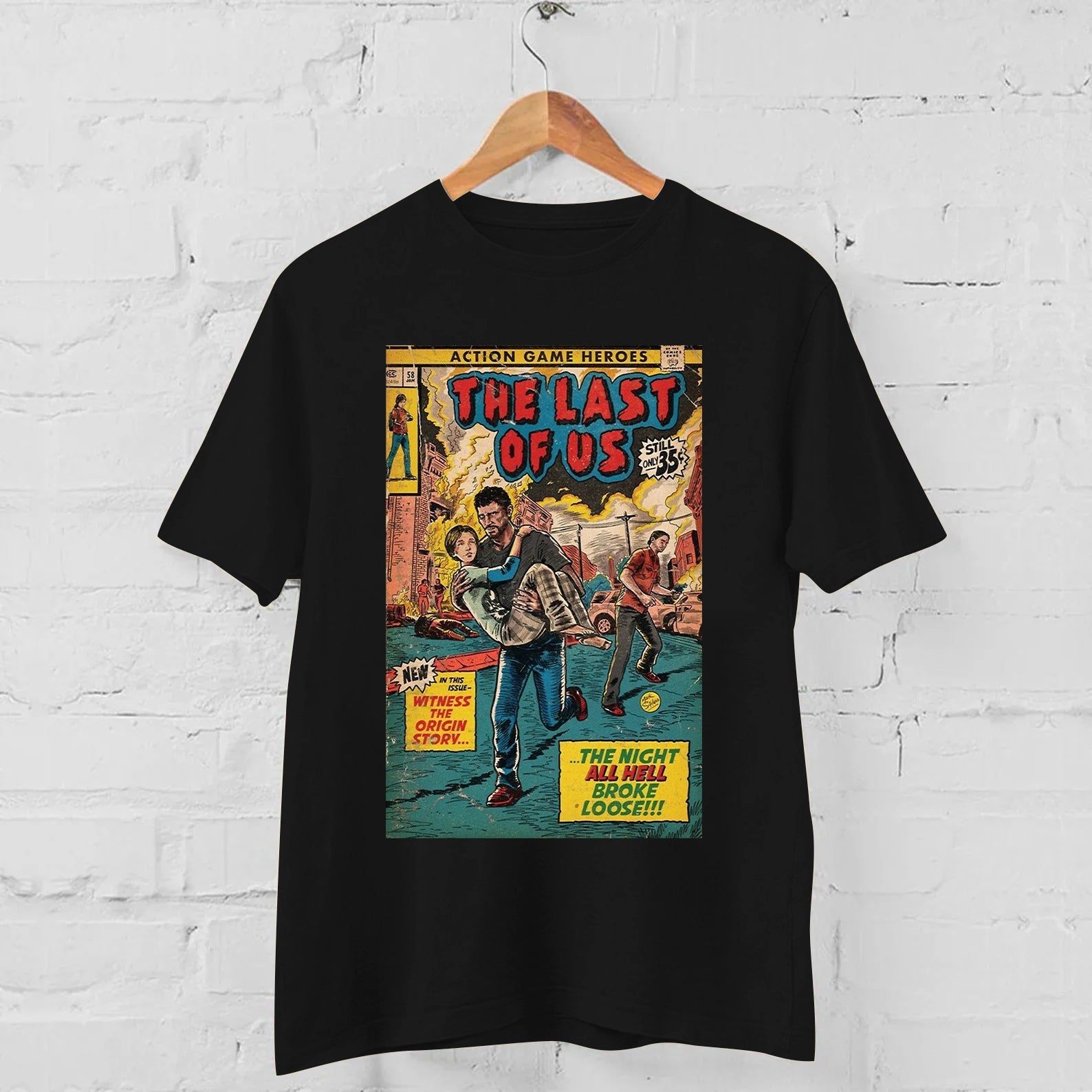 The Last of Us Intro comic cover fan art Shirt