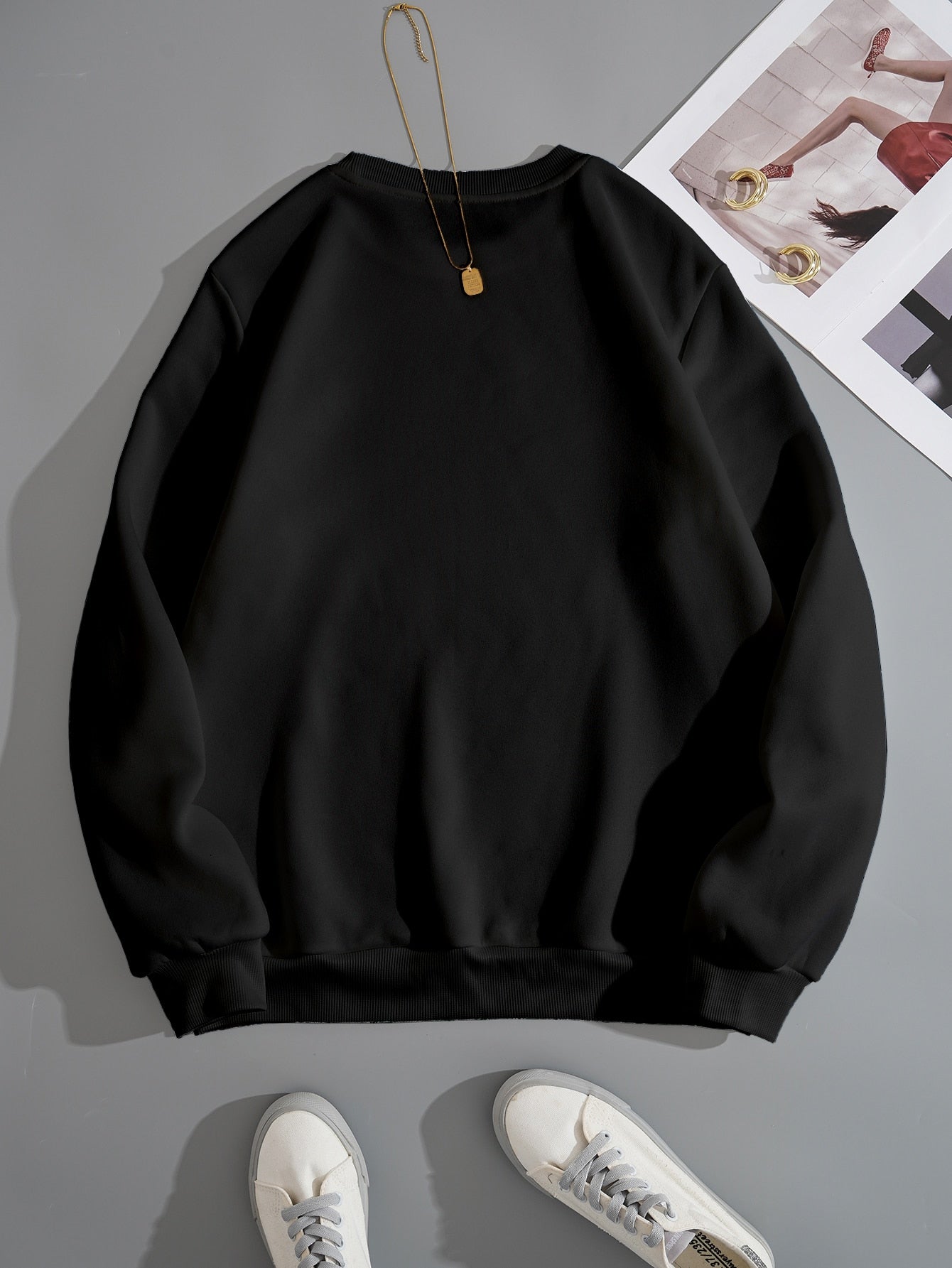 Fashion print sweatshirt