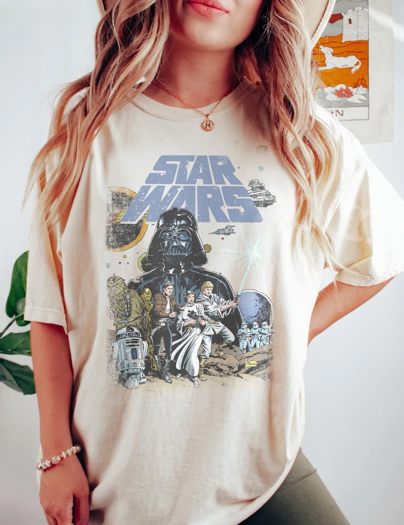 Retro Star Wars Casual T-shirt