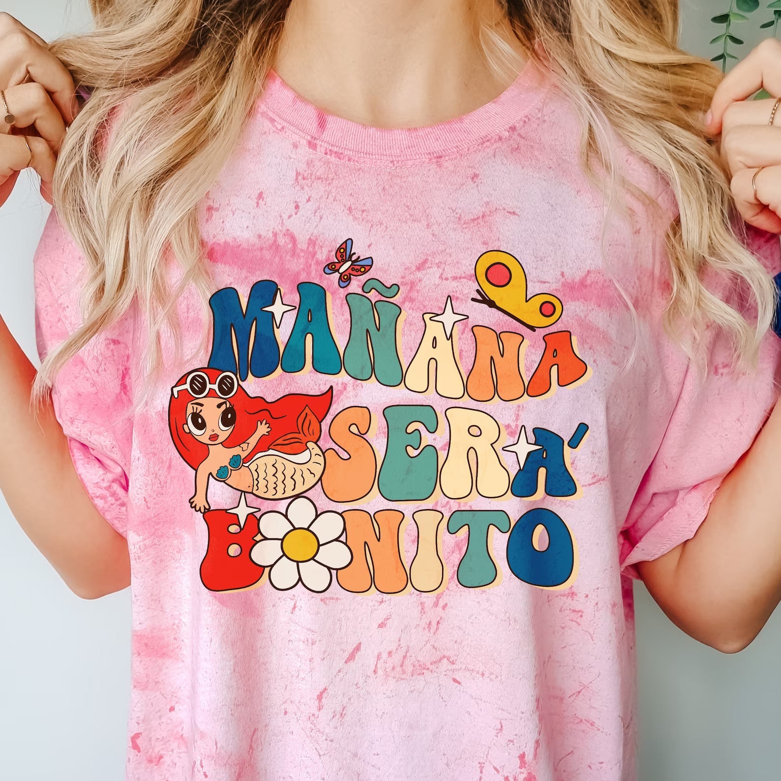 Mañana Será Bonito Pink T-shirt