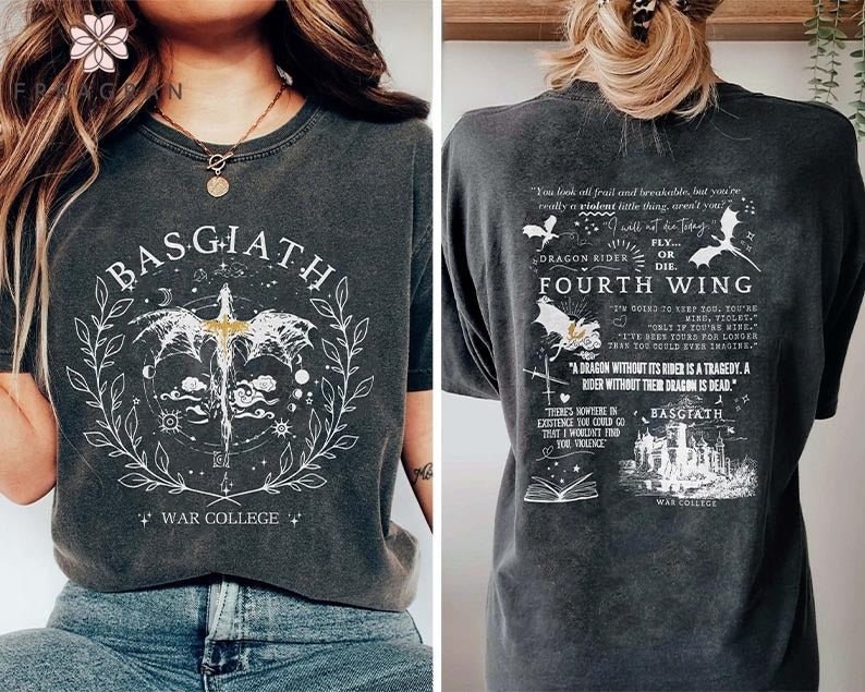 Fourth Wing Booklish T-shirt