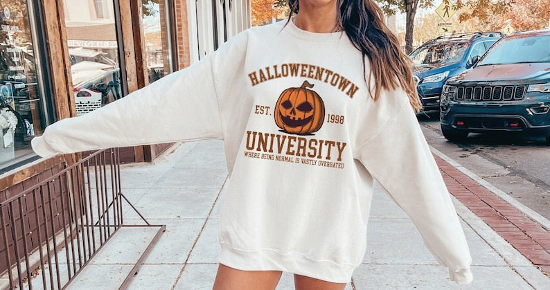 Halloweentown University Pumpkin Sweatshirt