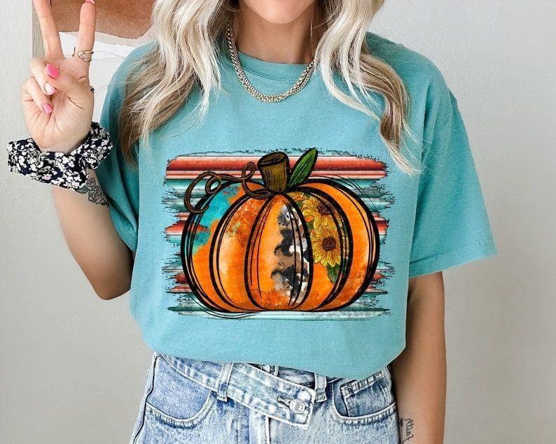 Pumpkin Print T-shirt